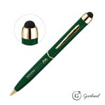 Garland® Stylus High Gloss Ballpoint Twist Pen - Gold Accent - Green / Gold Garland® Stylus High Gloss Ballpoint Twist Pen - Gold Accent - Green / Gold