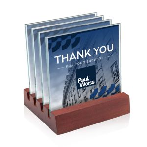 Rockford VividPrint Coasters - Set of 4 on Brolin Rosewood 1 Rockford VividPrint Coasters - Set of 4 on Brolin Rosewood 1