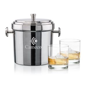 Milano Ice Bucket & Aristocrat On-the-Rocks Set 1 Milano Ice Bucket & Aristocrat On-the-Rocks Set 1