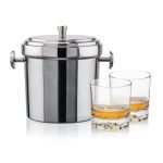 Milano Ice Bucket & Cassidy On-the-Rocks Set - SST1033-2CS (Blank) Milano Ice Bucket & Cassidy On-the-Rocks Set - SST1033-2CS (Blank)