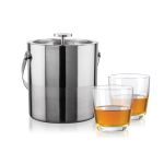 Catania Ice Bucket & Carberry On-the-Rocks Set - Set of 3 (Blank) Catania Ice Bucket & Carberry On-the-Rocks Set - Set of 3 (Blank)