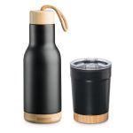 Arya Bottle & Tumbler Gift Set - Black (Blank) Arya Bottle & Tumbler Gift Set - Black (Blank)