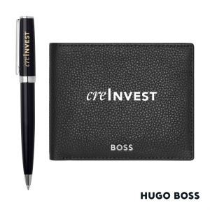 Hugo Boss® Ballpoint Pen & Wallet Set 1 Hugo Boss® Ballpoint Pen & Wallet Set 1