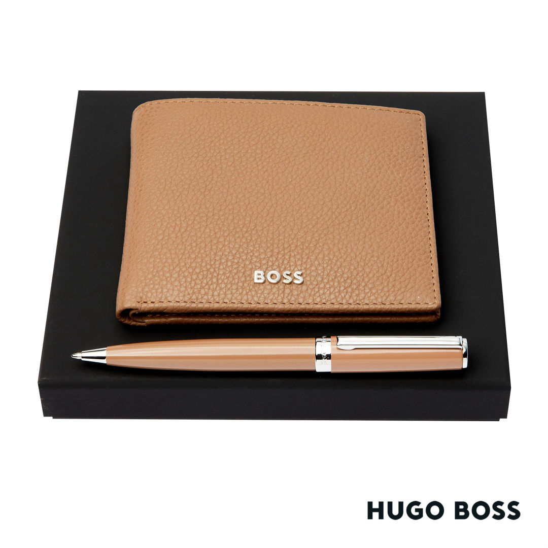 Hugo Boss® Ballpoint Pen & Wallet Set 1