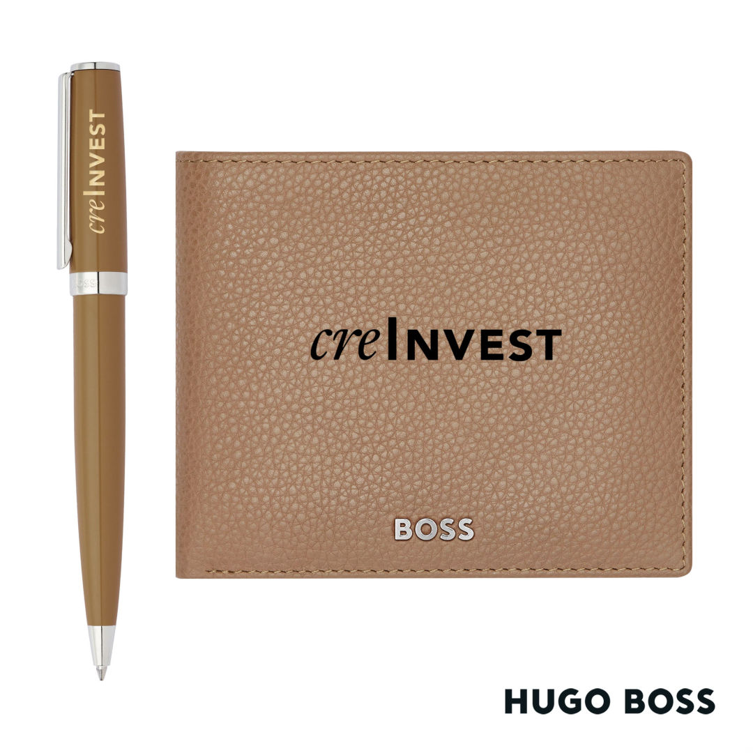 Hugo Boss® Ballpoint Pen & Wallet Set 1