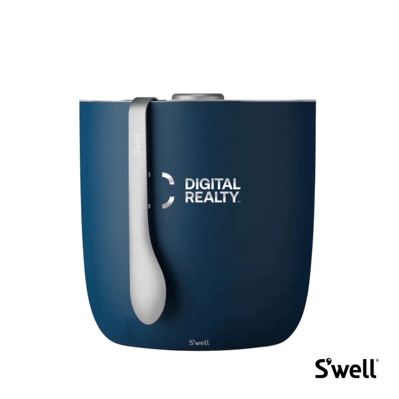 S%27well® Ice Bucket & Tongs 1 S%27well® Ice Bucket & Tongs 1