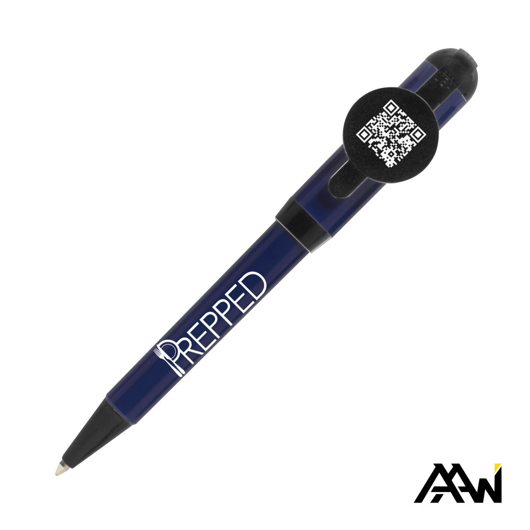Jumbo QR Billboard Twist Pen - Black Accent 1