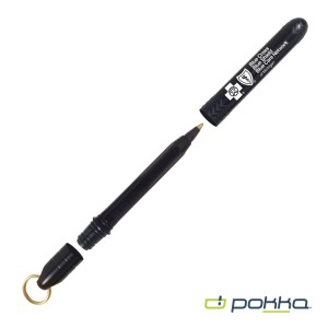 Pokka® Pocket Pen w/Dock & Gold Keyring & in Tin Box 1 Pokka® Pocket Pen w/Dock & Gold Keyring & in Tin Box 1