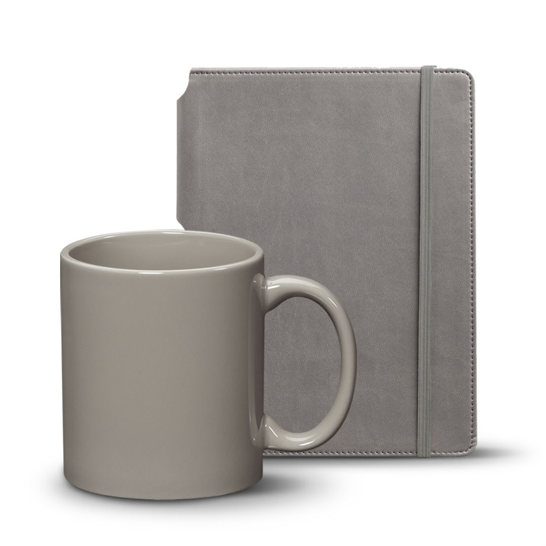 Eccolo® Tempo Journal/Malibu Mug Set 1