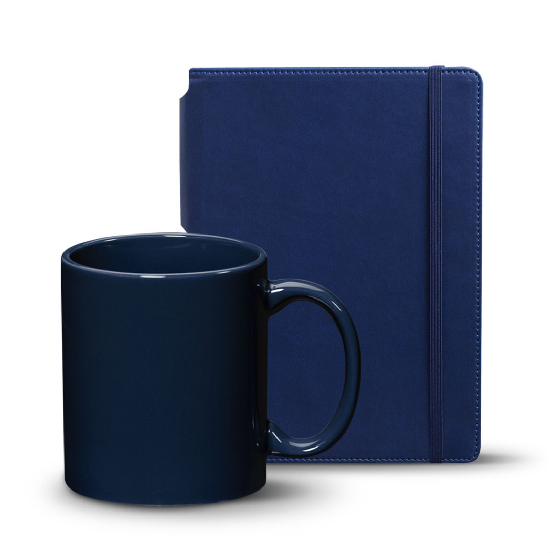 Eccolo® Tempo Journal/Malibu Mug Set 1