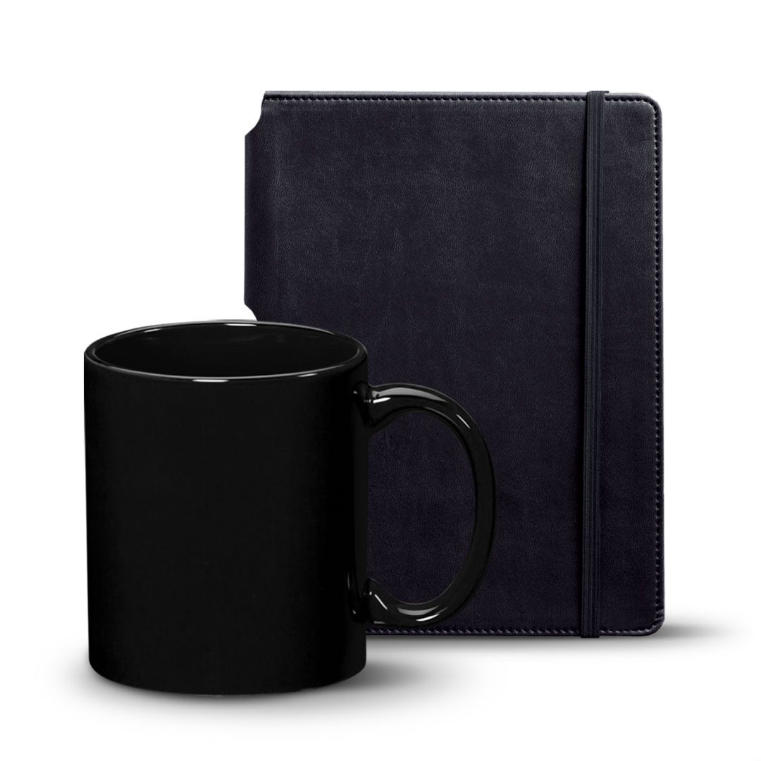 Eccolo® Tempo Journal/Malibu Mug Set 1
