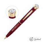 Garland® Color Twist Ballpoint Pen - Gold Accent - Burgundy Garland® Color Twist Ballpoint Pen - Gold Accent - Burgundy