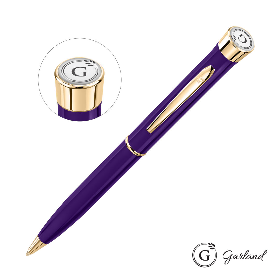 Garland® Color Twist Ballpoint Pen - Gold Accent 1
