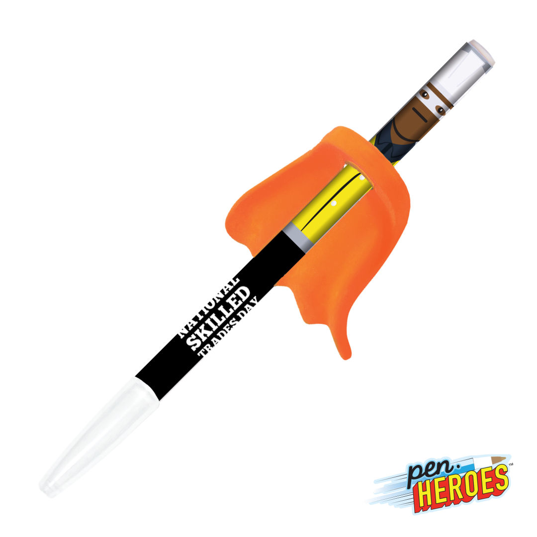 Pen Heroes™ Hometown Series Male w/Cape Pen 1