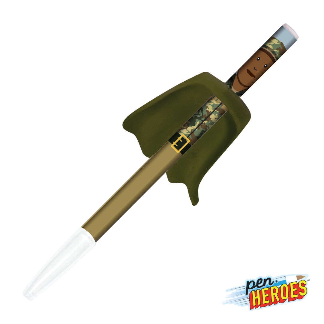 Pen Heroes™ Hometown Series Male w/Cape Pen 1