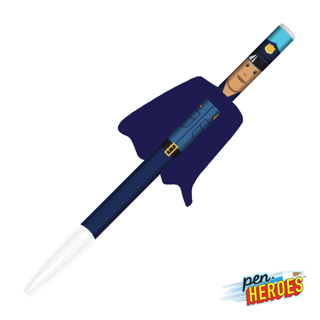 Pen Heroes™ Hometown Series Male w/Cape Pen 1