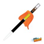 Pen Heroes™ Hometown Series Male w/Cape Pen - Tradeworker / Orange (Blank) Pen Heroes™ Hometown Series Male w/Cape Pen - Tradeworker / Orange (Blank)