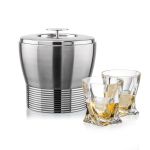 Genoa Ice Bucket & Oasis On-the-Rocks Set - Set of 3 (Blank) Genoa Ice Bucket & Oasis On-the-Rocks Set - Set of 3 (Blank)