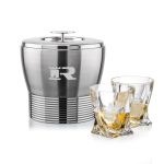 Genoa Ice Bucket & Oasis On-the-Rocks Set 1 Genoa Ice Bucket & Oasis On-the-Rocks Set 1