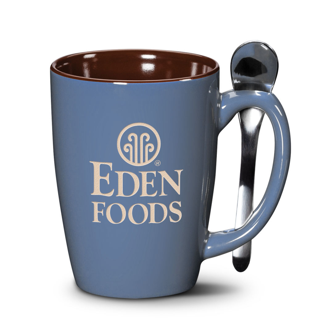 Roberta Mug & Spoon - 16oz - Deep Etch 1