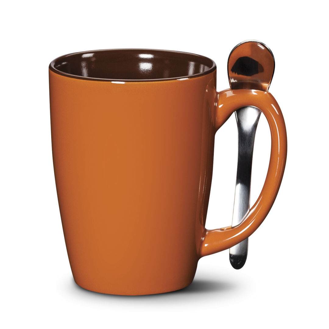 Roberta Mug & Spoon - 16oz - Deep Etch 1
