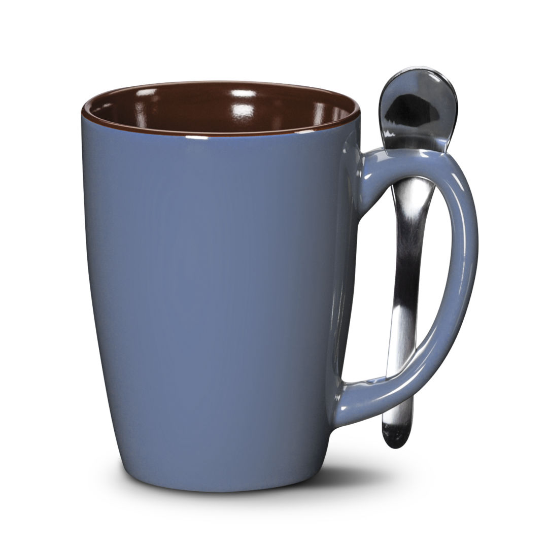 Roberta Mug & Spoon - 16oz - Deep Etch 1