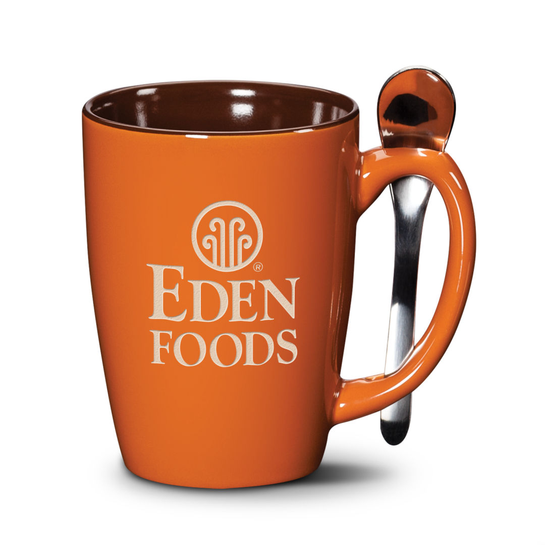 Roberta Mug & Spoon - 16oz - Deep Etch 1