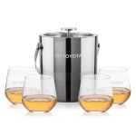 Catania Ice Bucket & Garland On-the-Rocks Set - Set of 5 Catania Ice Bucket & Garland On-the-Rocks Set - Set of 5