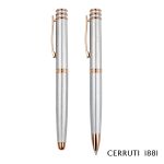 Cerruti 1881® Austin Diamond Ballpoint & Rollerball Pen Set - CER3045-CH (Blank) Cerruti 1881® Austin Diamond Ballpoint & Rollerball Pen Set - CER3045-CH (Blank)