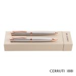 Cerruti 1881® Austin Diamond Ballpoint & Rollerball Pen Set 2 Cerruti 1881® Austin Diamond Ballpoint & Rollerball Pen Set 2