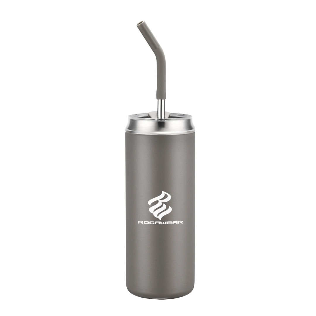 Wynn Tumbler SS Straw w/Silcone Tip - 20oz 1