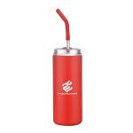 Wynn Tumbler SS Straw w/Silcone Tip - 20oz - Red Wynn Tumbler SS Straw w/Silcone Tip - 20oz - Red