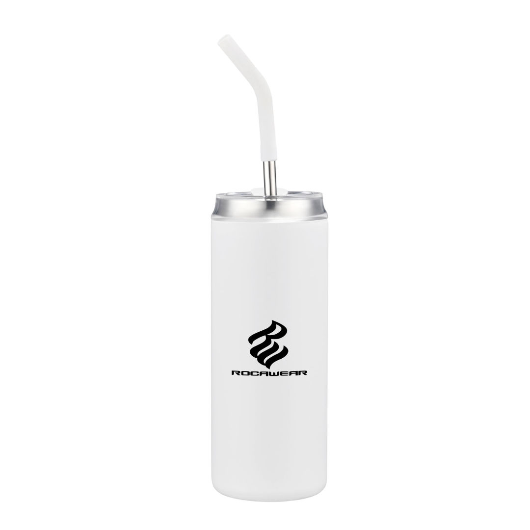 Wynn Tumbler SS Straw w/Silcone Tip - 20oz 1