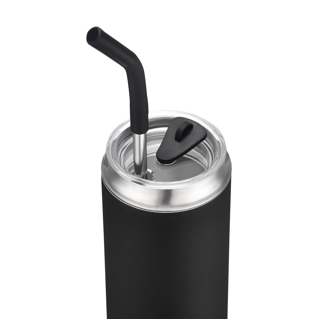 Wynn Tumbler SS Straw w/Silcone Tip - 20oz 1