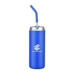 Wynn Tumbler SS Straw w/Silcone Tip - 20oz - Blue Wynn Tumbler SS Straw w/Silcone Tip - 20oz - Blue