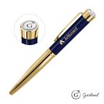 Garland® Executive Monogram Empire Felt Tip Pen - Gold - Navy Blue / Gold Garland® Executive Monogram Empire Felt Tip Pen - Gold - Navy Blue / Gold