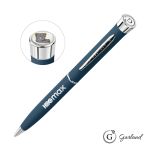 Garland® Freedom Ballpoint Pen - Chrome Accent - Gunmetal Blue / Chrome Garland® Freedom Ballpoint Pen - Chrome Accent - Gunmetal Blue / Chrome