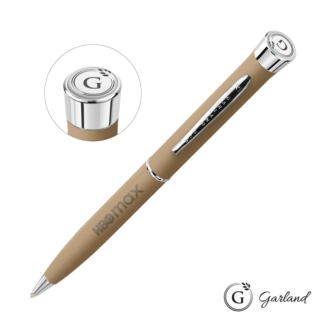 Garland® Freedom Ballpoint Pen - Chrome Accent 1