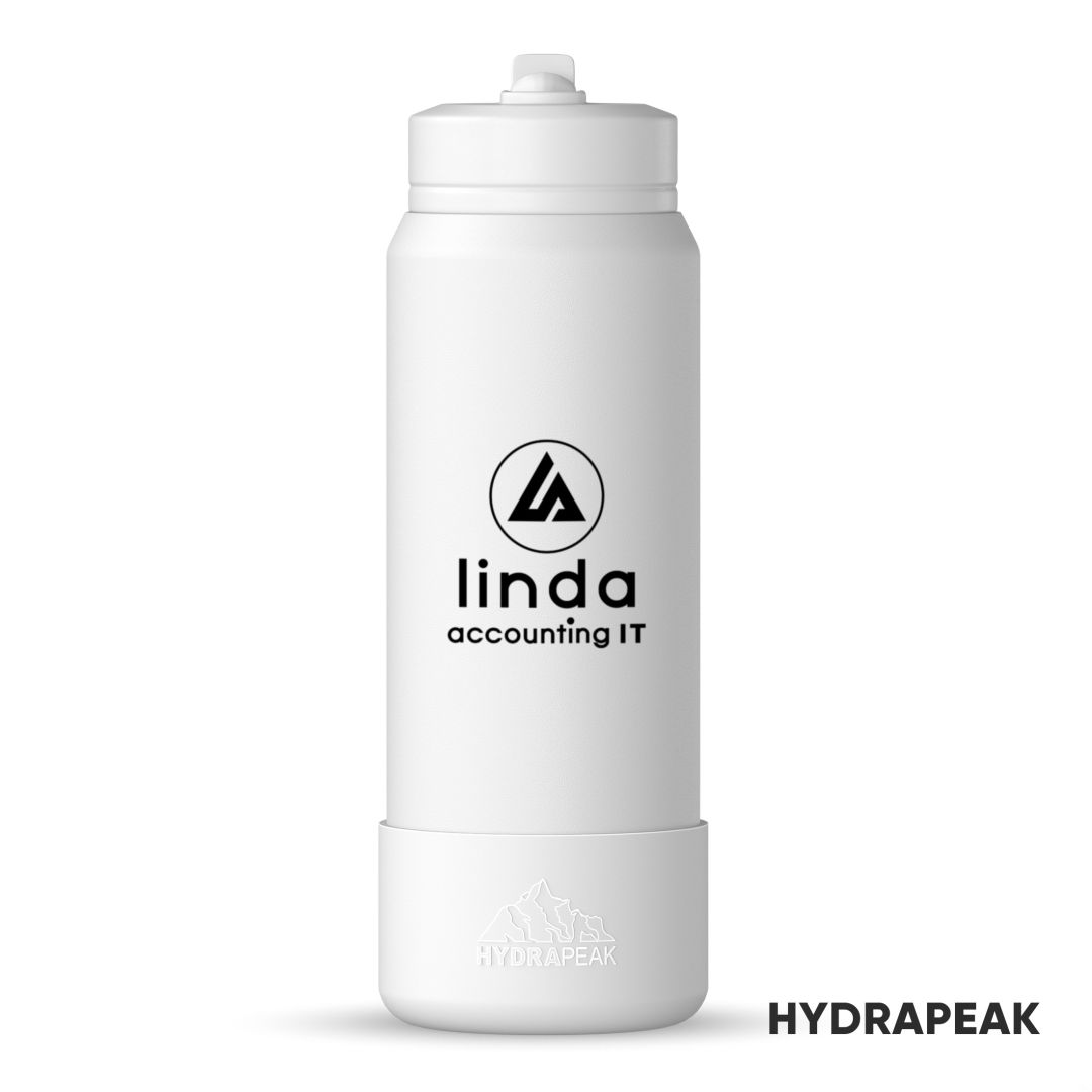 Hydrapeak® Sport Boot Water Bottle w/Straw Lid - 26oz 1