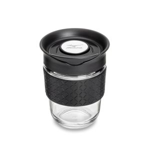 Adana Glass Medium Tumbler w/Silicone Band - 12oz 1 Adana Glass Medium Tumbler w/Silicone Band - 12oz 1