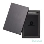Eccolo? New Wave Journal/Clicker Pen Gift Set - (M) - White/Silver / 5.75 x 8.25 Eccolo? New Wave Journal/Clicker Pen Gift Set - (M) - White/Silver / 5.75 x 8.25