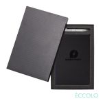 Eccolo? New Wave Journal/Clicker Pen Gift Set - (M) - Purple/Silver / 5.75 x 8.25 Eccolo? New Wave Journal/Clicker Pen Gift Set - (M) - Purple/Silver / 5.75 x 8.25