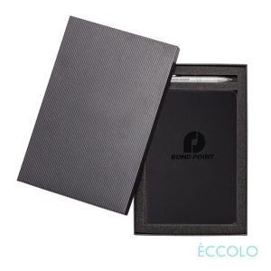 Eccolo® New Wave Journal/Clicker Pen Gift Set - (M) 1 Eccolo® New Wave Journal/Clicker Pen Gift Set - (M) 1