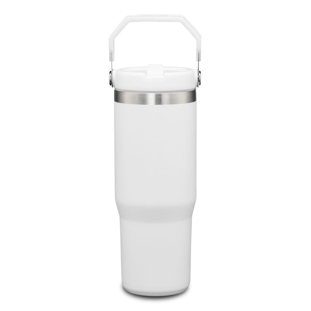 Revive SS Travel Mug w/Handle & Straw - 30oz 1