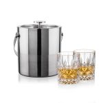 Catania Ice Bucket & RIEDEL Spey On-the-Rocks Set - Set of 3 (Blank) Catania Ice Bucket & RIEDEL Spey On-the-Rocks Set - Set of 3 (Blank)