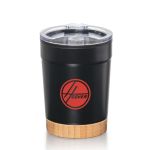 Eduardo Double Wall Tumbler w/Bamboo Base - 12oz 1 Eduardo Double Wall Tumbler w/Bamboo Base - 12oz 1