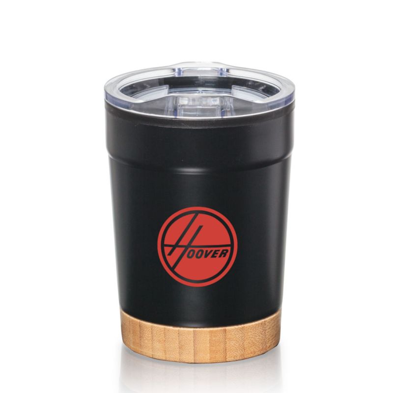 Eduardo Double Wall Tumbler w/Bamboo Base - 12oz 1 Eduardo Double Wall Tumbler w/Bamboo Base - 12oz 1