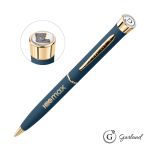 Garland® Freedom Ballpoint Pen - Gold Accent - Gunmetal Blue / Gold Garland® Freedom Ballpoint Pen - Gold Accent - Gunmetal Blue / Gold