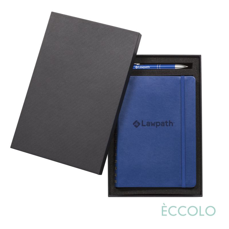 Eccolo® Kabuki Spiral Journal/Clicker Pen Gift Set 1 Eccolo® Kabuki Spiral Journal/Clicker Pen Gift Set 1
