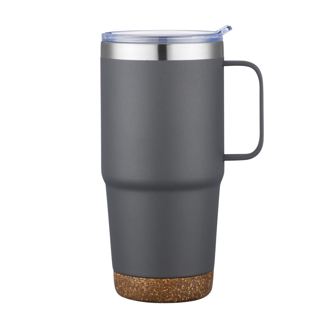 Akira Travel Mug w/Cork Bottom - 24oz 1